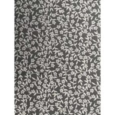 Cord Babycord Feincord mini Blümchen grau 100% Baumwolle