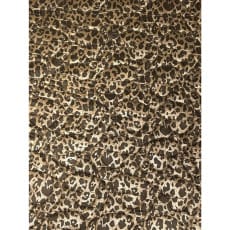 Steppstoff Jackenstoff Herzchen Animalprint doppelseitig