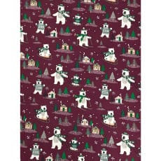 Jersey Stoff Kinderstoff Digitaldruck Weihnachten