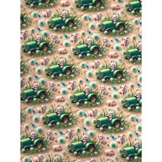 Baumwollstoff Kinderstoff Digitaldruck Bauernhof Breite 150cm