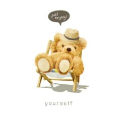 Applikation Strandbär