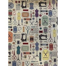 Gobelinstoff Dekostoff Nähutensilien