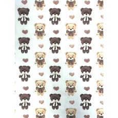 Baumwollstoff Kinderstoff Teddy Bär Breite 160cm
