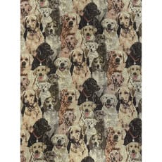 Gobelinstoff Dekostoff Hunde
