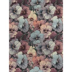 Gobelinstoff Dekostoff Blumen