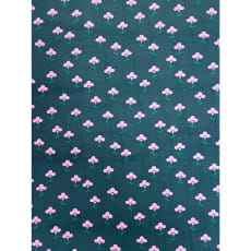 Cord Babycord Feincord Blumen 100% Baumwolle