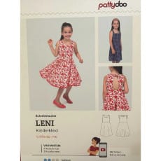 Schnittmuster Leni Kinderkleid mit by pattydoo