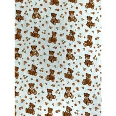 Jersey Stoff Kinderstoff Teddy Bär Digitaldruck