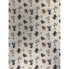Alpenfleece Muster Katze Digitaldruck Breite 145 cm