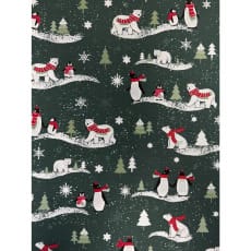 Dekostoff Baumwolle Stoff Eisbär Breite 140 cm