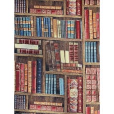 Gobelinstoff Dekostoff Bücher