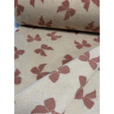 Teddy Jacquard Stoff Schleife Breite 155cm