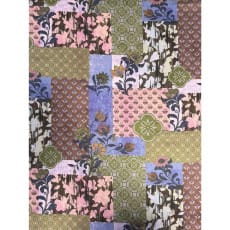 Baumwolle Satin Baumwollsatin Patchwork Blumen