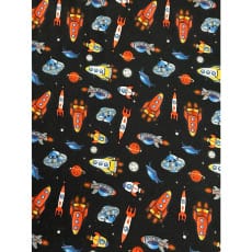 Jersey Stoff Kinderstoff Digitaldruck Kosmos ab 50 cm