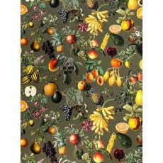 Canvas Digital Stoff Dekostoff Baumwollstoff Gemüse Breite 135 cm
