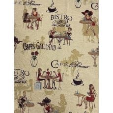 Gobelinstoff Dekostoff Bistro Breite 140 cm