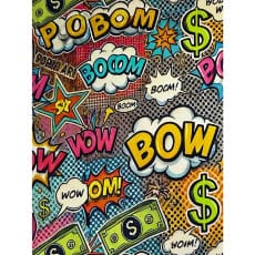 Sweat French Terry Kinderstoff Digitaldruck Pop Art