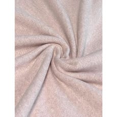 Strickstoff Baumwolle uni angeraut made in Italy rosa meliert