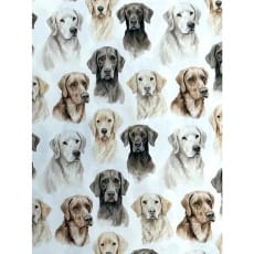 Jersey Stoff Kinderstoff Digitaldruck Hunde