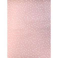 Baumwollstoff Dekostoff Poudre Herzchen