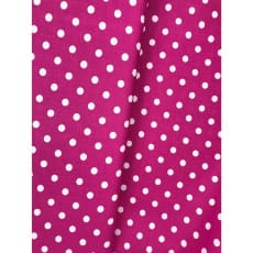 Baumwollstoff Dekostoff Punkte 9 mm pink