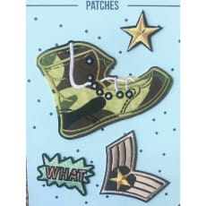 Aufnäher Applikation Army Patches Set 4 Teile