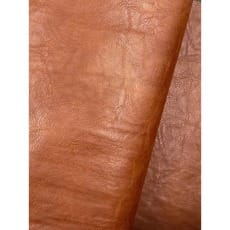 Leder Imitat Firenze Stoff Kunstleder Meterware braun ab 50 cm