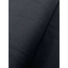 Bündchenstoff Schlauch Meterware uni schwarz