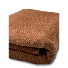 Cord Stoff uni camel elastisch Breite 140 cm