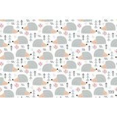 Baumwollstoff Kinderstoff Igel Breite 160cm ab 50 cm