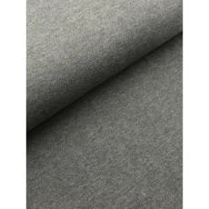 Bündchenstoff Schlauch Meterware uni meliert ab 50cm khaki
