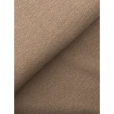 Bündchenstoff Schlauch Meterware uni meliert ab 50cm beige