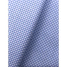 VichyKaro Baumwollstoff Dekostoff 2,5mm hellblau