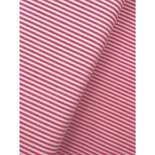 Baumwollstoff Dekostoff Streifen 3mm rot kaufen