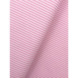 Baumwollstoff Dekostoff Streifen 3mm rosa kaufen