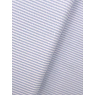 Baumwollstoff Dekostoff Streifen 3mm hellblau kaufen
