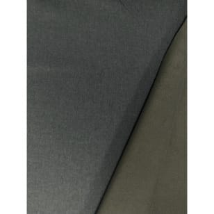 NANO Softshell Jackenstoff Kinderstoff uni dunkelblau meliert kaufen