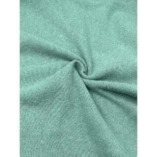 Strickstoff Baumwolle uni angeraut made in Italy ab 50 cm mint kaufen