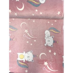 Fleecestoff Wellness Fleece Glow in the Dark kaufen