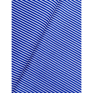 Baumwollstoff Dekostoff Streifen 3mm royalblau kaufen