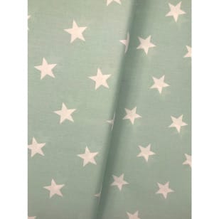 Baumwollstoff Dekostoff Sterne 3cm mint kaufen