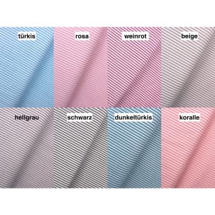 Baumwollstoff Dekostoff Streifen 3mm 8 Farben kaufen
