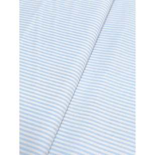 Baumwollstoff Dekostoff Streifen 3mm hellblau kaufen