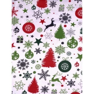 Baumwollstoff Dekostoff Kinderstoff Weihnachten Kaufen Online 7 90 Baumwolle Slantastoffe De