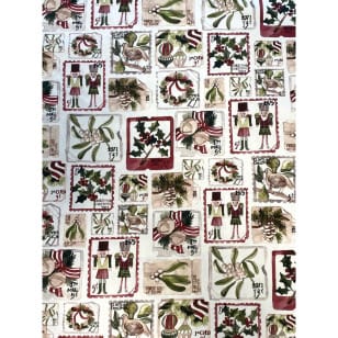 Canvas Dekostoff Baumwolle Stoff Weihnachten Breite 135 cm kaufen