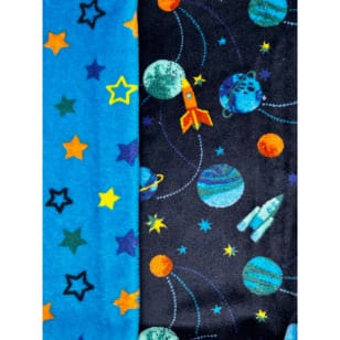 Fleecestoff Teddy Kosmos doppelseitig Breite 150 cm kaufen