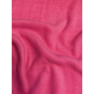 Polar Fleece Stoff Antipilling uni pink kaufen