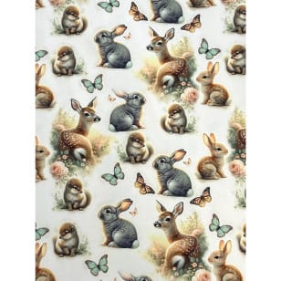 Softshell Jackenstoff Kinderstoff Digitaldruck Tiere kaufen