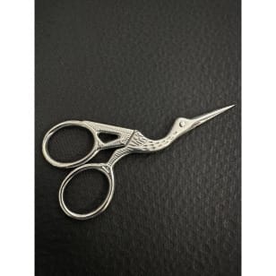 Schere für DIY Storch Zubehör Metall silber kaufen