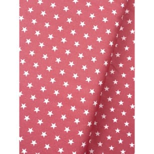 Baumwollstoff Stoff Dekostoff Sterne 1 cm blush kaufen